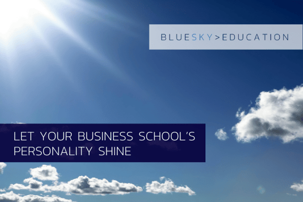 Blogging - let your business school's personality shine