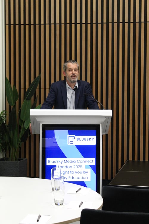 Matt Symonds at lectern