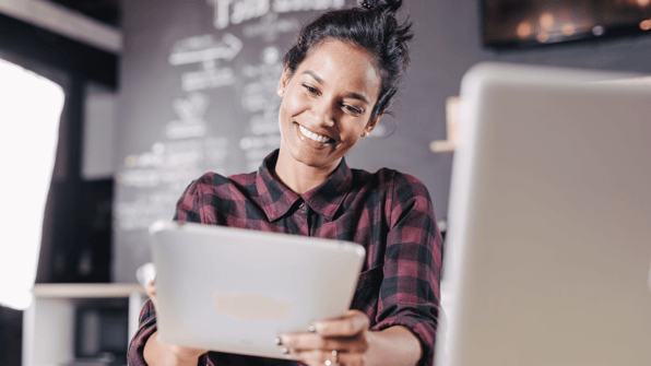 PR hacks - woman smiling