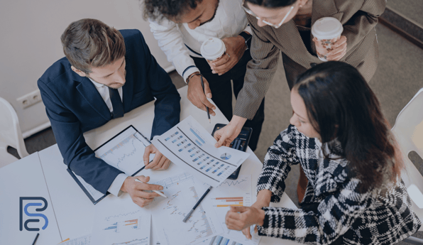 meeting of 4 team members