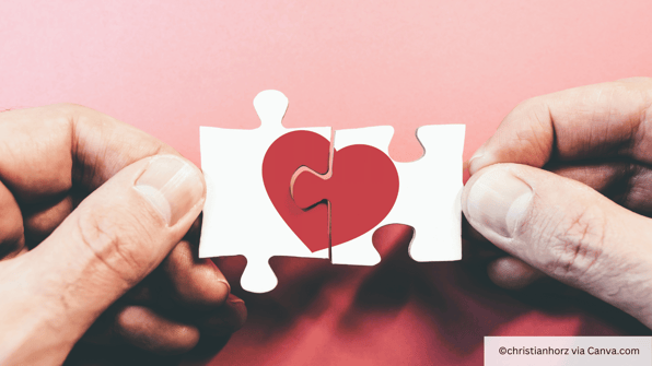 partner heart jigsaw