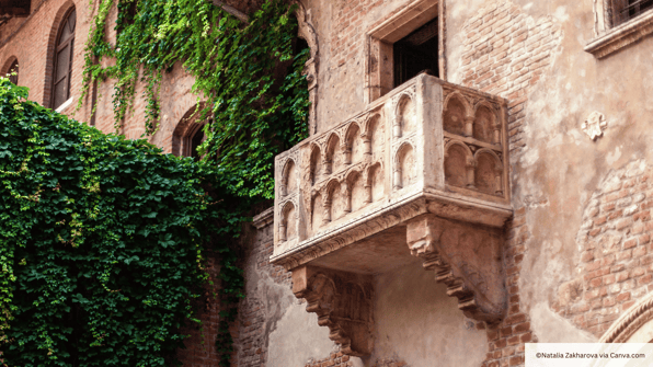 Juliet's balcony, Verona