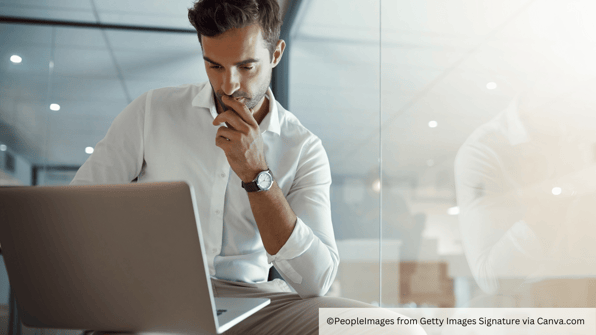 man deciding which PR services suit his business school best
