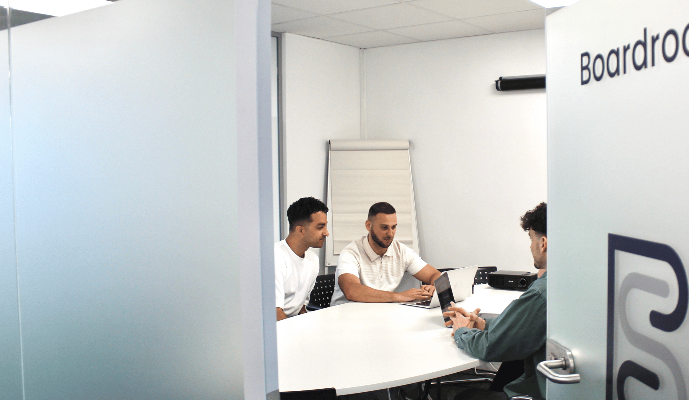 BlueSky Education Team in the Boardroom