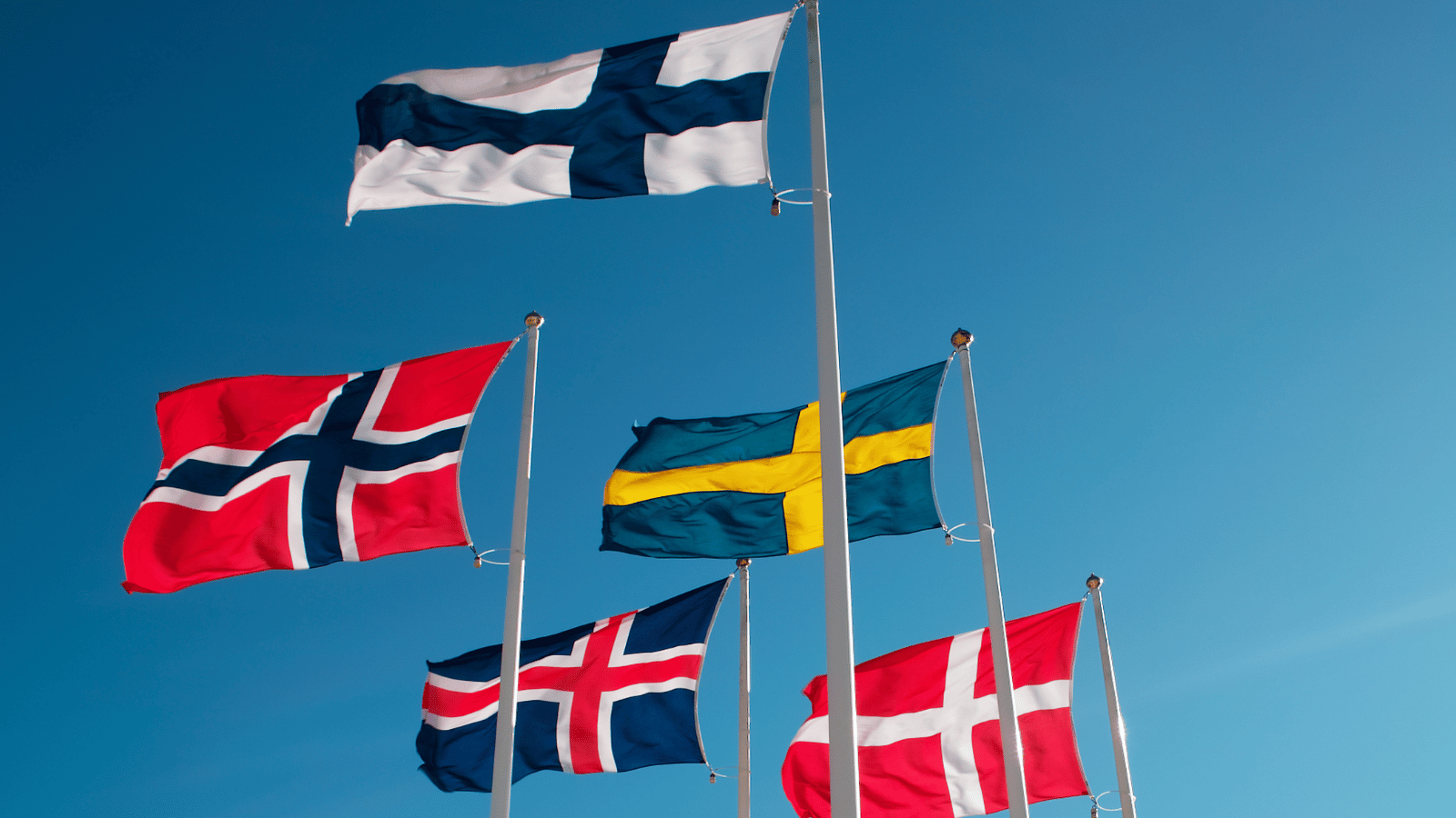 Nordic flags