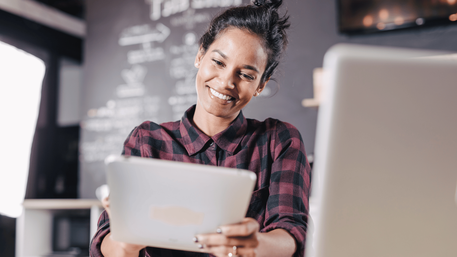 PR hacks - woman smiling