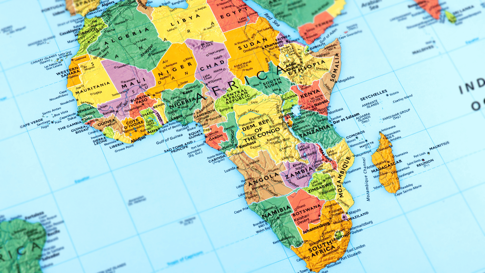African continent