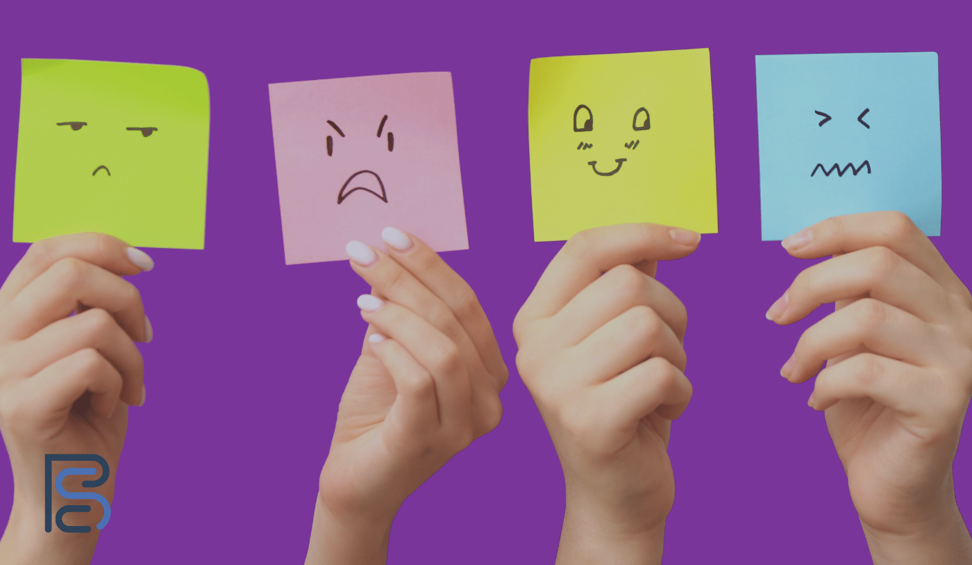 post it notes with character faces