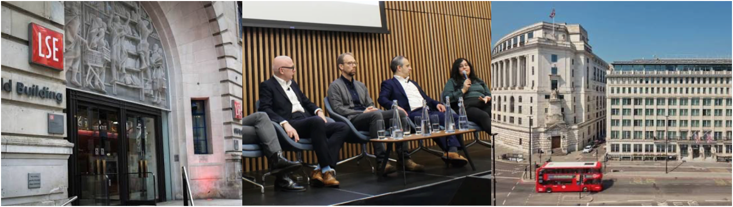 London: LSE, conference panel and the City