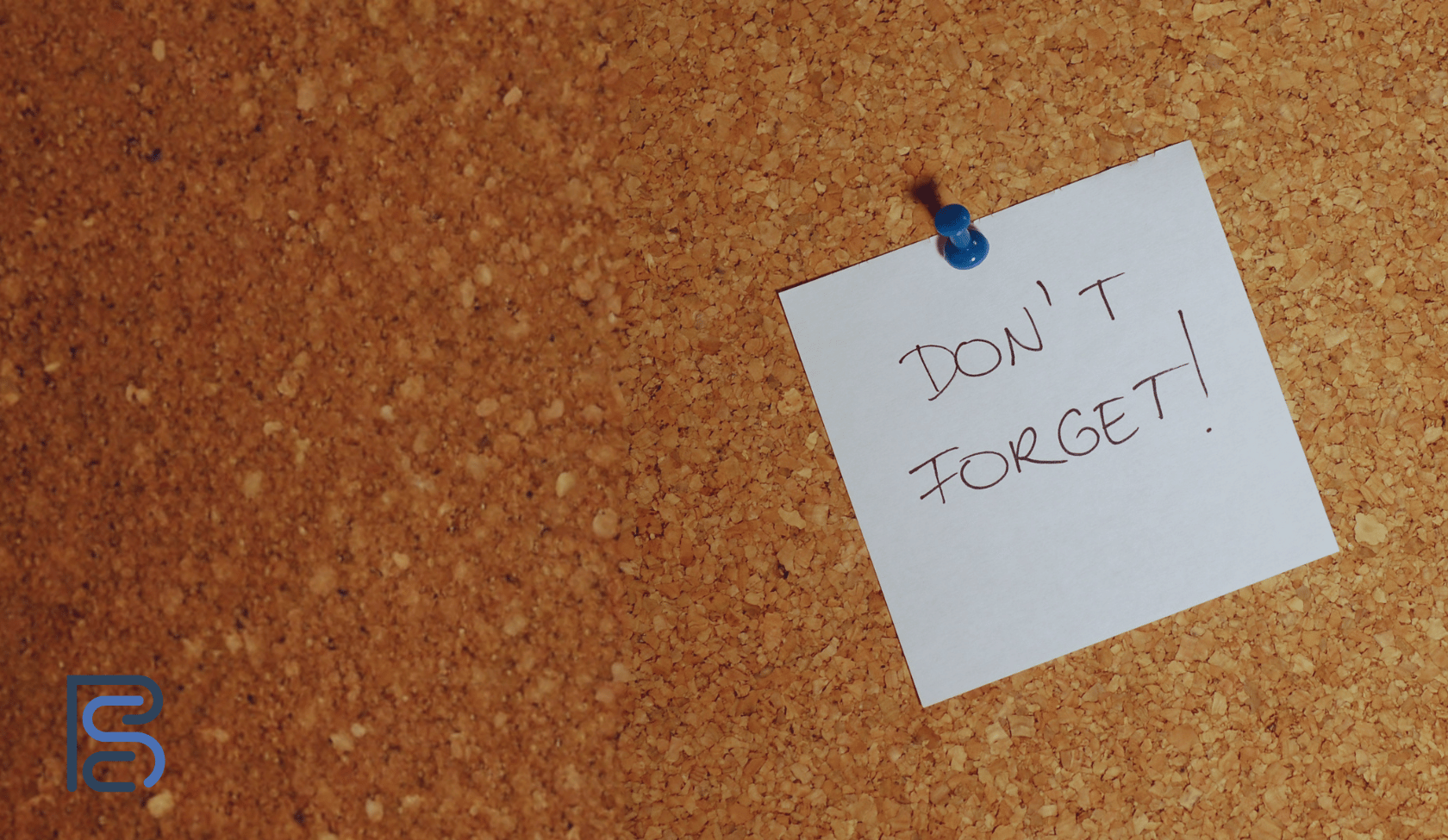 post it reading don't forget