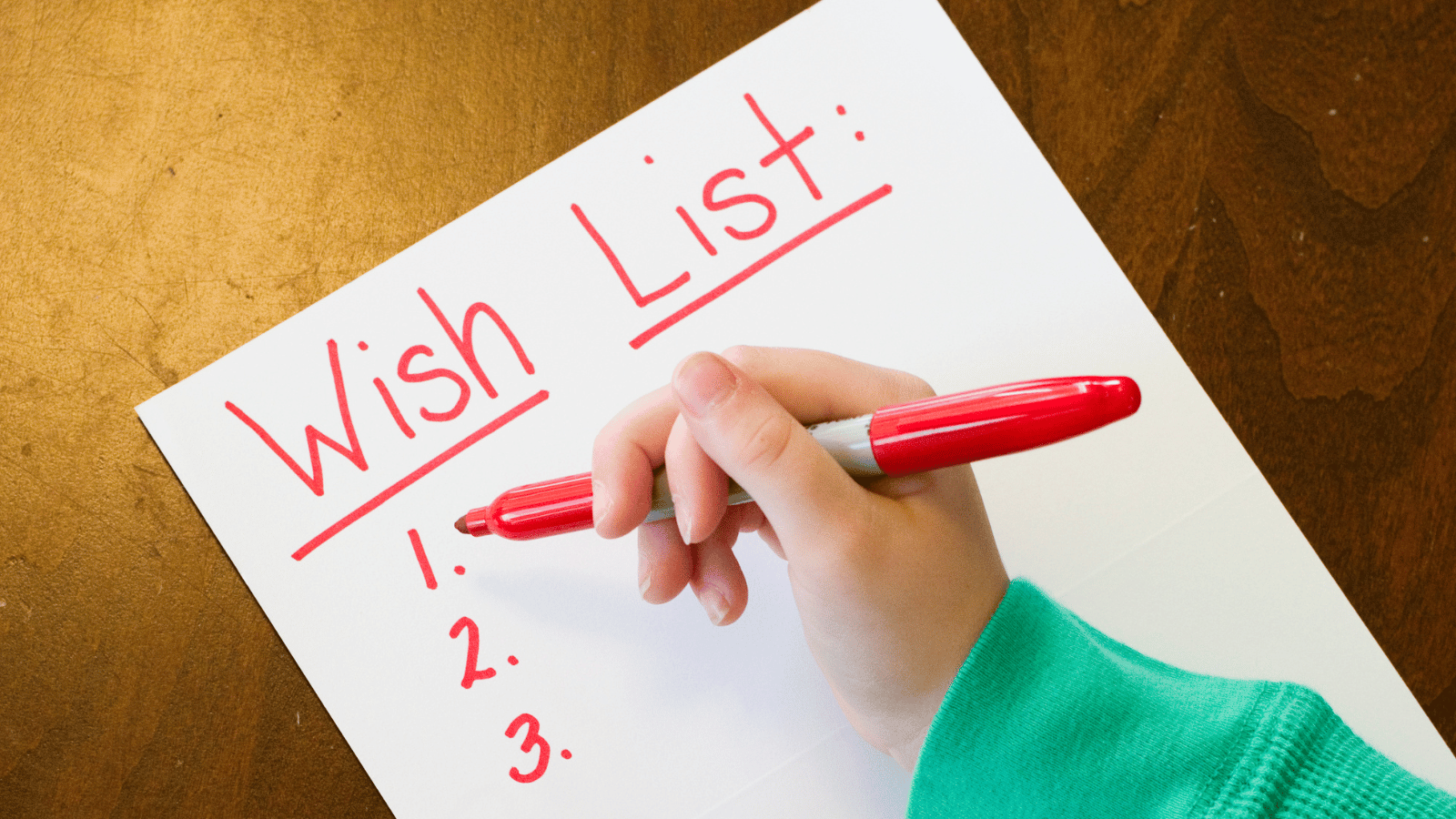wish list